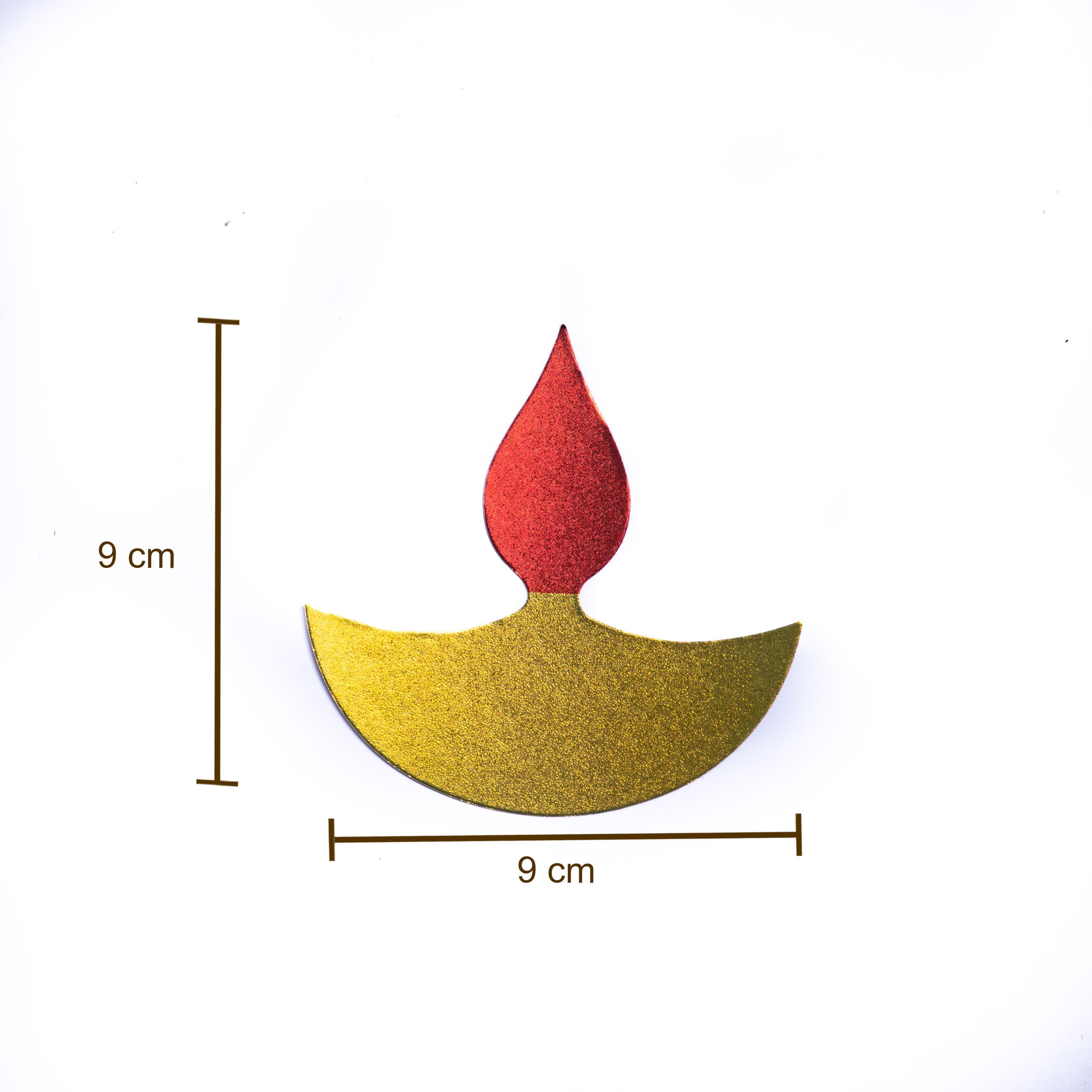 Diwali Diya DIY cutouts for home/office festive decorations